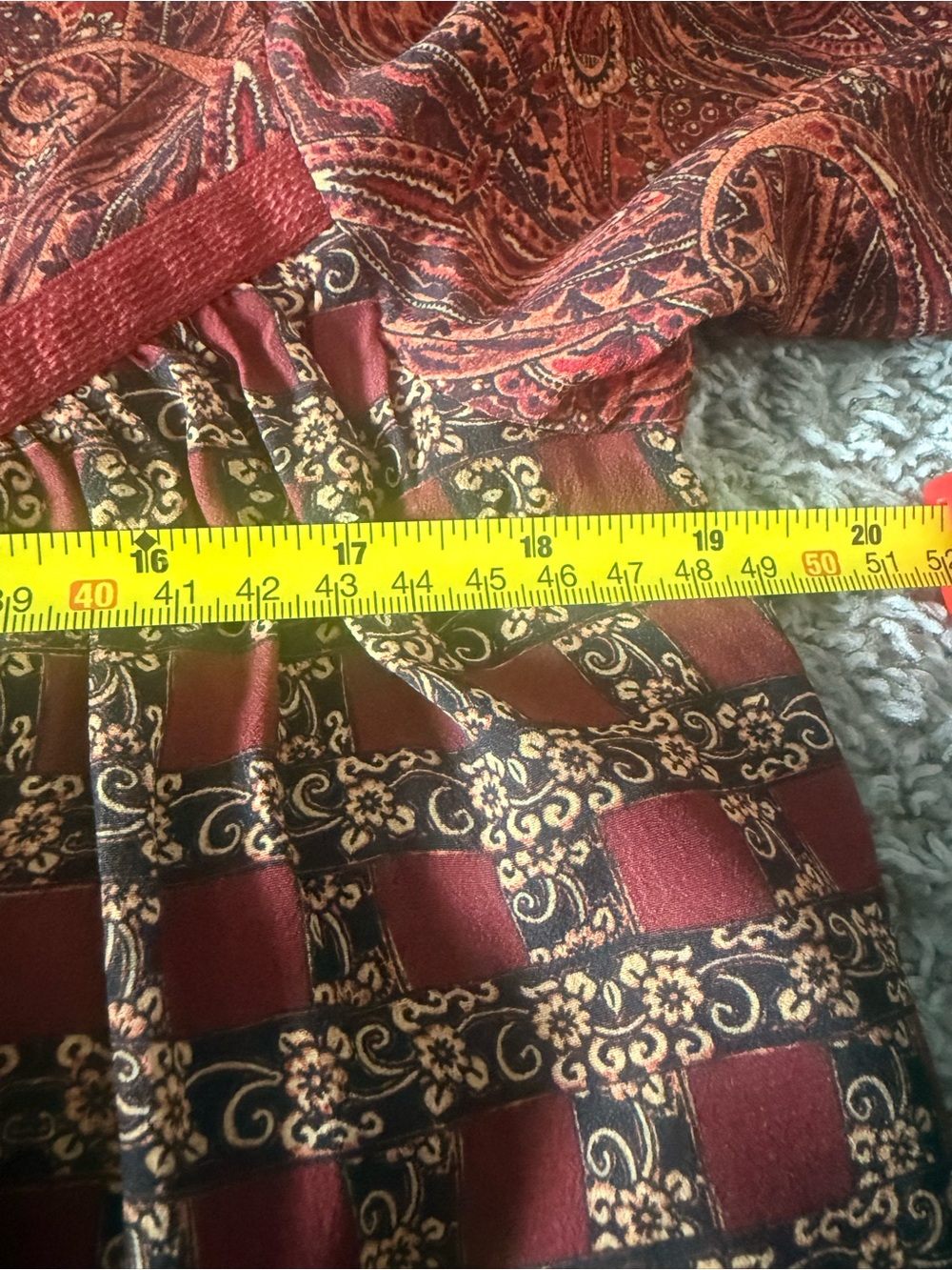 NWT Anthropologie Pinnacle by Shruti Sancheti Boho Paisley Long Sleeve Dress M - Picture 15 of 15